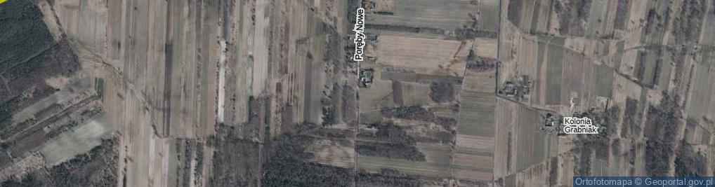 Zdjęcie satelitarne Poręby Nowe ul.